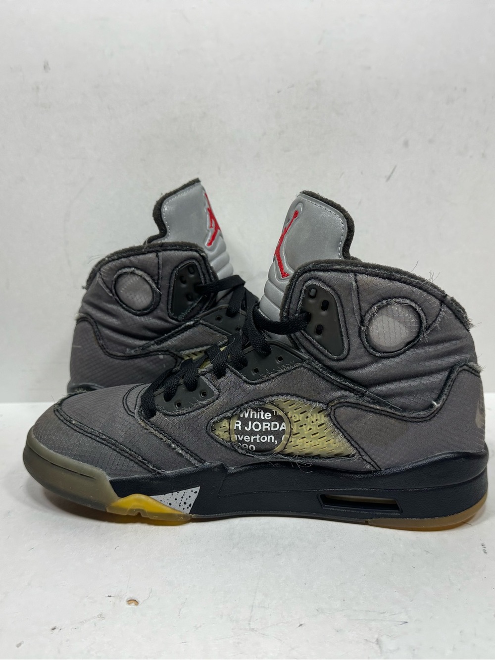 Jordan 5 Retro Off-White Muslin CT8480-001 Men’s Size 8.5 Shoes Sneakers - Picture 6 of 10